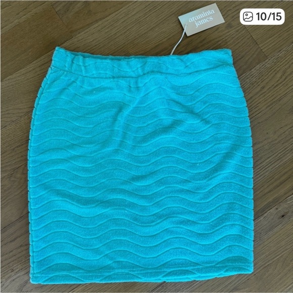 NWT Araminta James Wave Terry Skirt size S - Picture 8 of 12